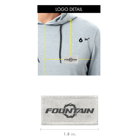 Fountain Men's Lightweight Hoodie