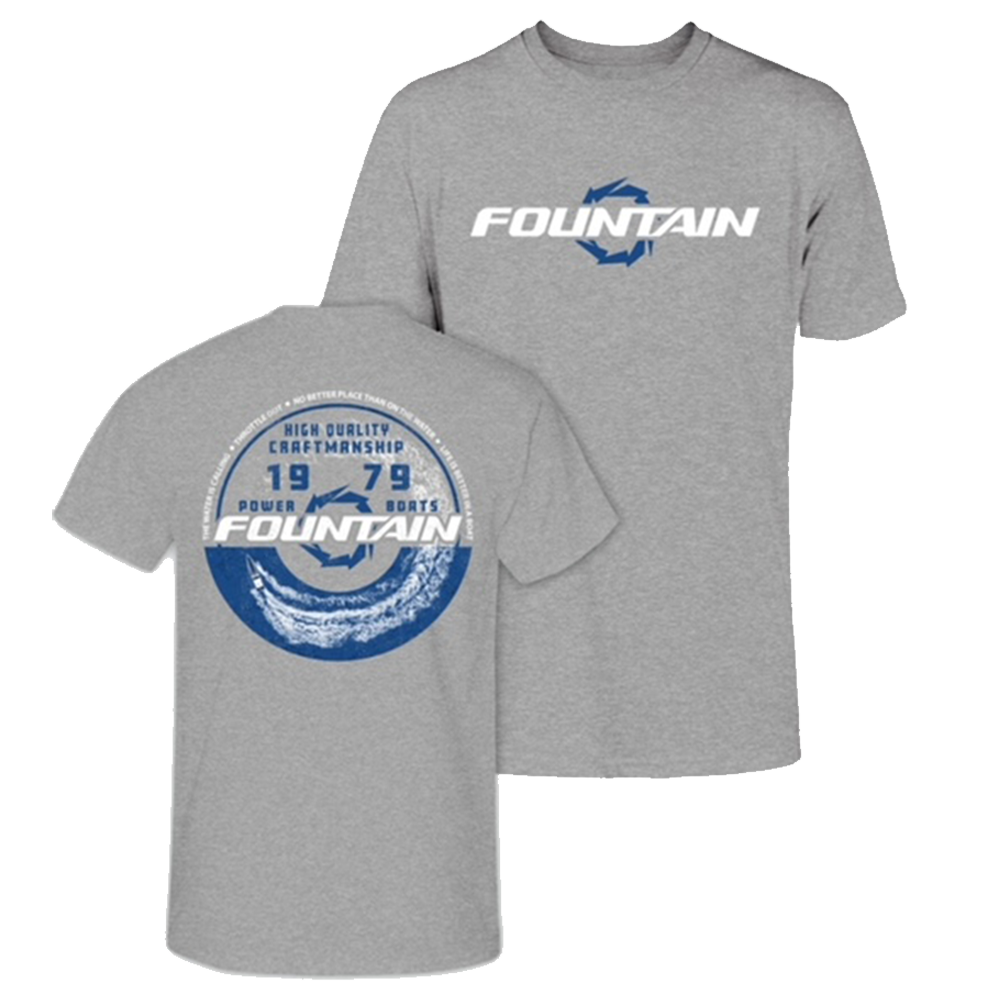 Fountain Short Sleeve Label T-Shirt