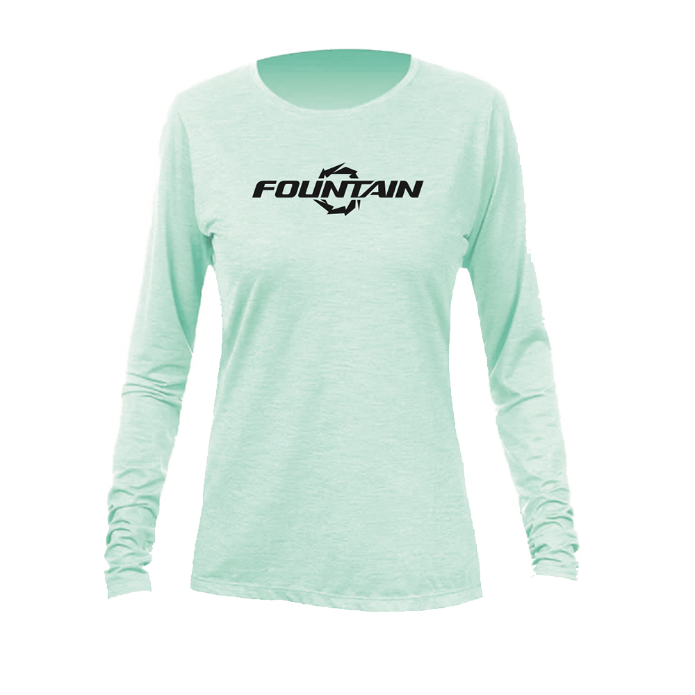 Fountain Women's Breeze Dri Fit Long Sleeve - Sea Foam